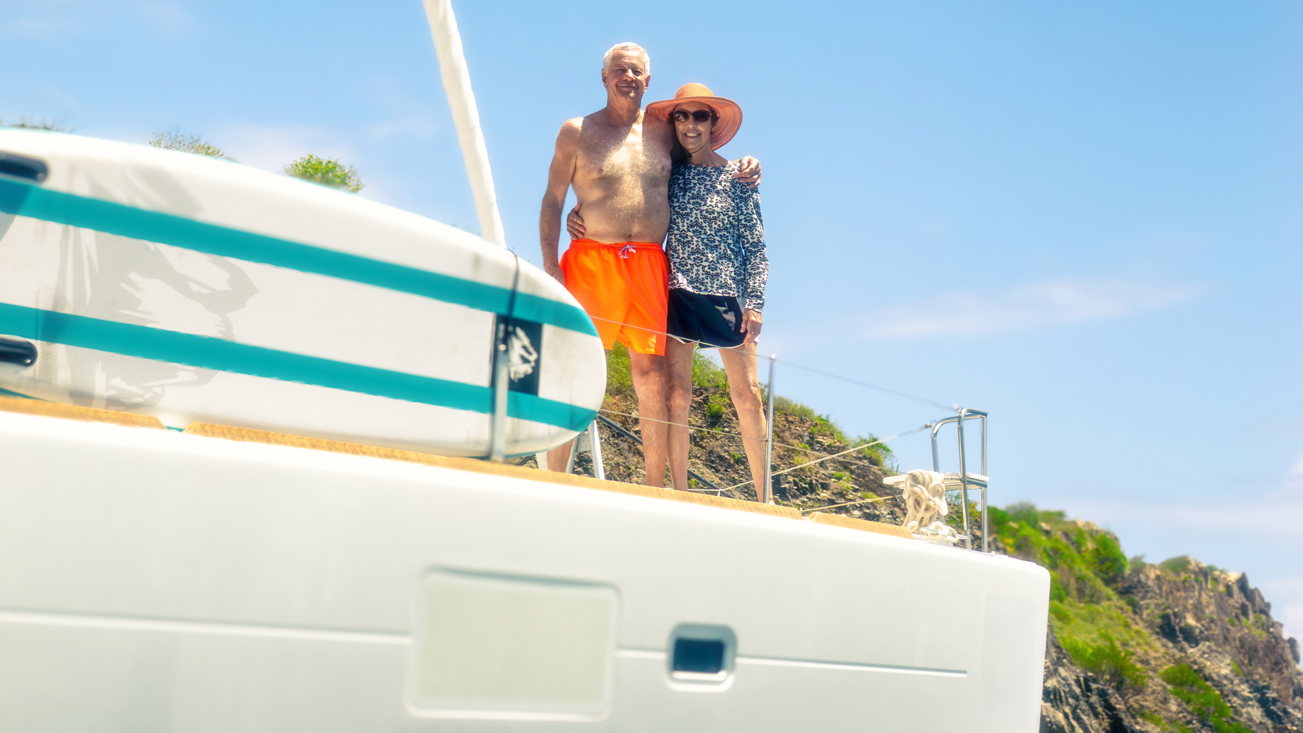 Sailing the British Virgin Islands on a per-cabin charter
