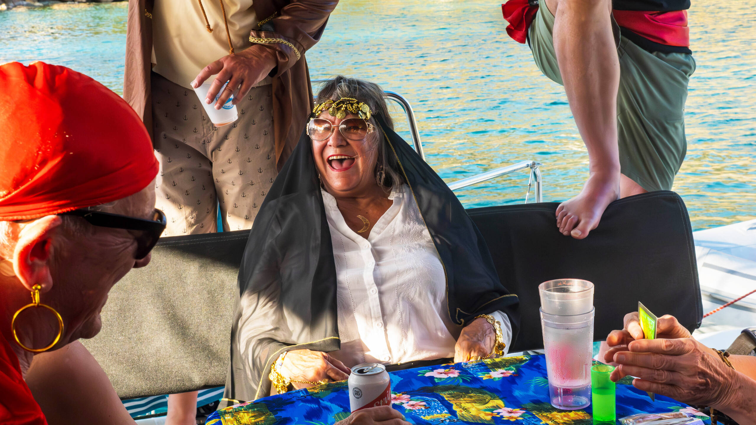 BVI pirate floatilla
