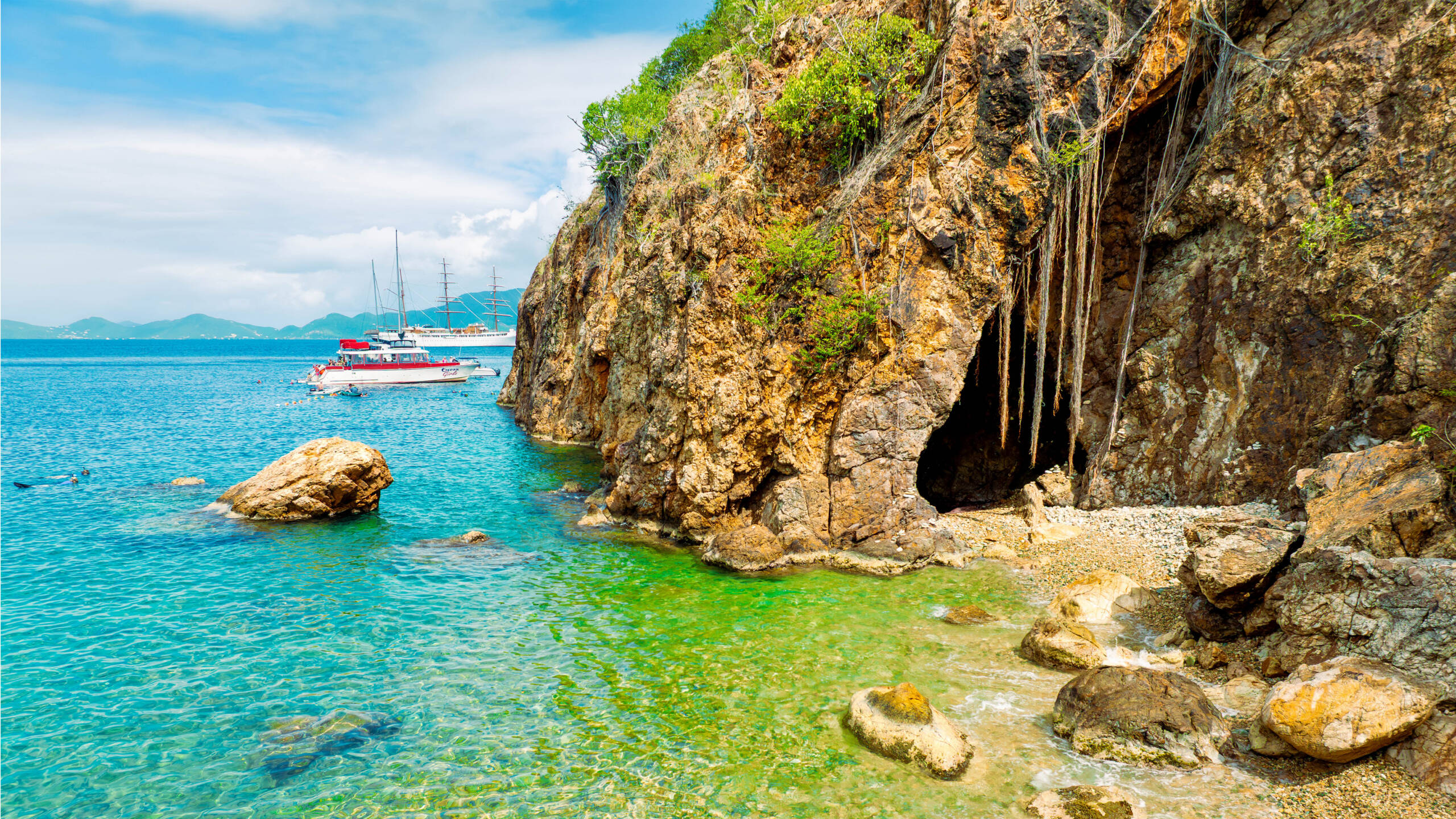 BVI Snorkelling Spots: 9 Secret Reefs Only Locals Know 3 The Caves norman island BVI
